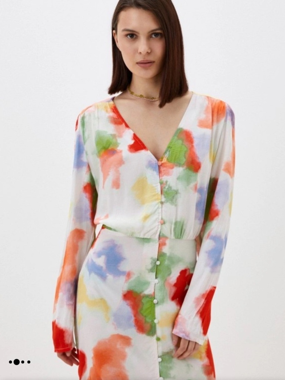 NWT Ichi midi dress - Picture 2 of 10